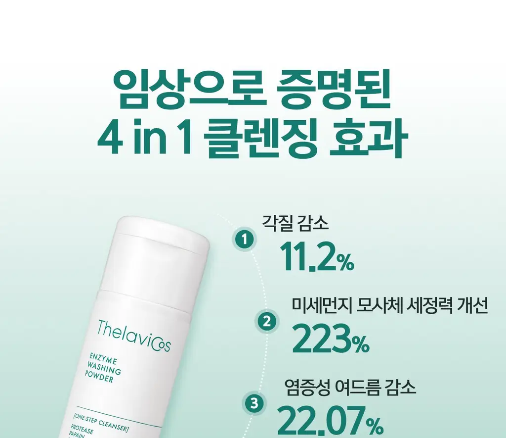 [민감성/여드름성피부적합] 테라비코스 엔자임 워싱 파우더 40g 상세페이지 7